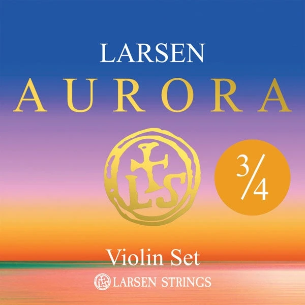 Larsen Aurora Violin Strings Set - Small Size | Premium Quality for Superior Sound 3 Larsen Small Size Violin Strings Aurora Violin Set Small Sizes