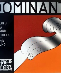 Thomastik Dominant Violin D String, Silver 132A Violin Strings