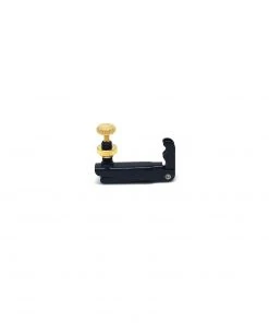 Wittner Violin Fine Tuner, Double Prong Black/Gold
