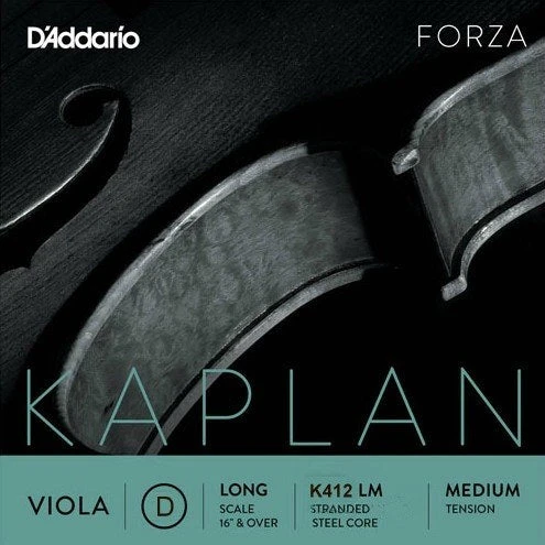 D'Addario Kaplan Forza Viola D String - Premium Viola Strings for Superior Sound 3 D'Addario Kaplan Forza Viola D String Viola Strings