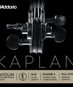 D'Addario Kaplan Golden Spiral Solo Violin E String