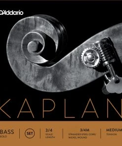 D'Addario Kaplan Solo Bass Set, D-Extension