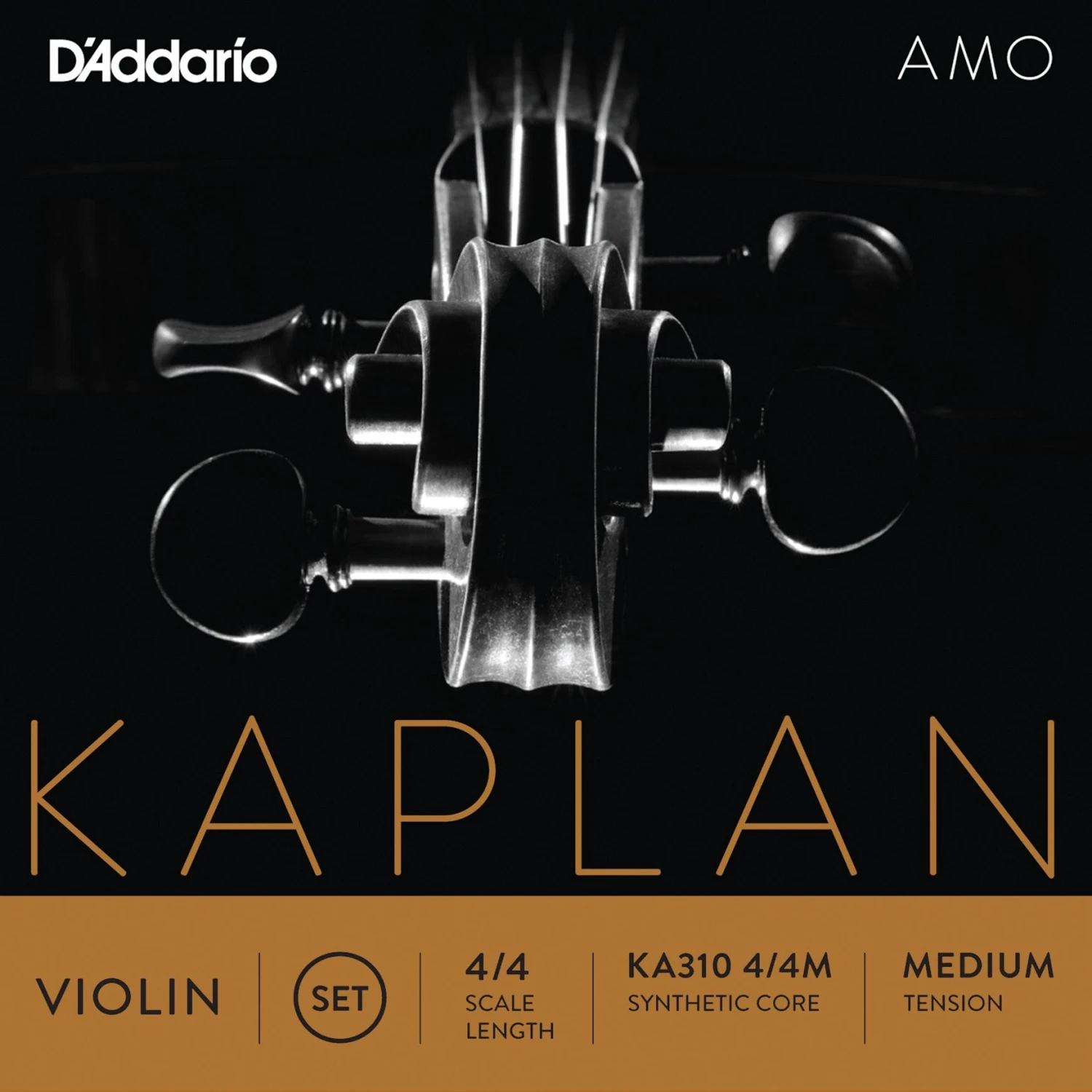 D'Addario Kaplan Amo Violin Set Violin Strings - Premium Quality for Violinists 3 D'Addario Kaplan Amo Violin Set Violin Strings
