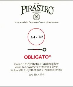 Pirastro Obligato Violin G String Small Size
