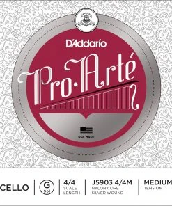 D'Addario Pro-Arte Cello G String Cello Strings