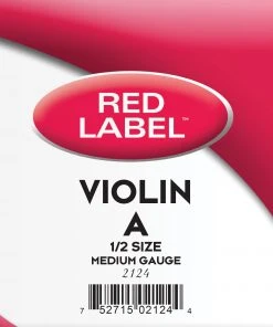 D'Addario D'Addario Violin Strings Red Label Violin A String *NEW! 4/4-1/8 Size