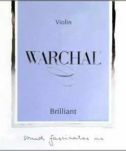 Warchal Brilliant Violin D String, Silver