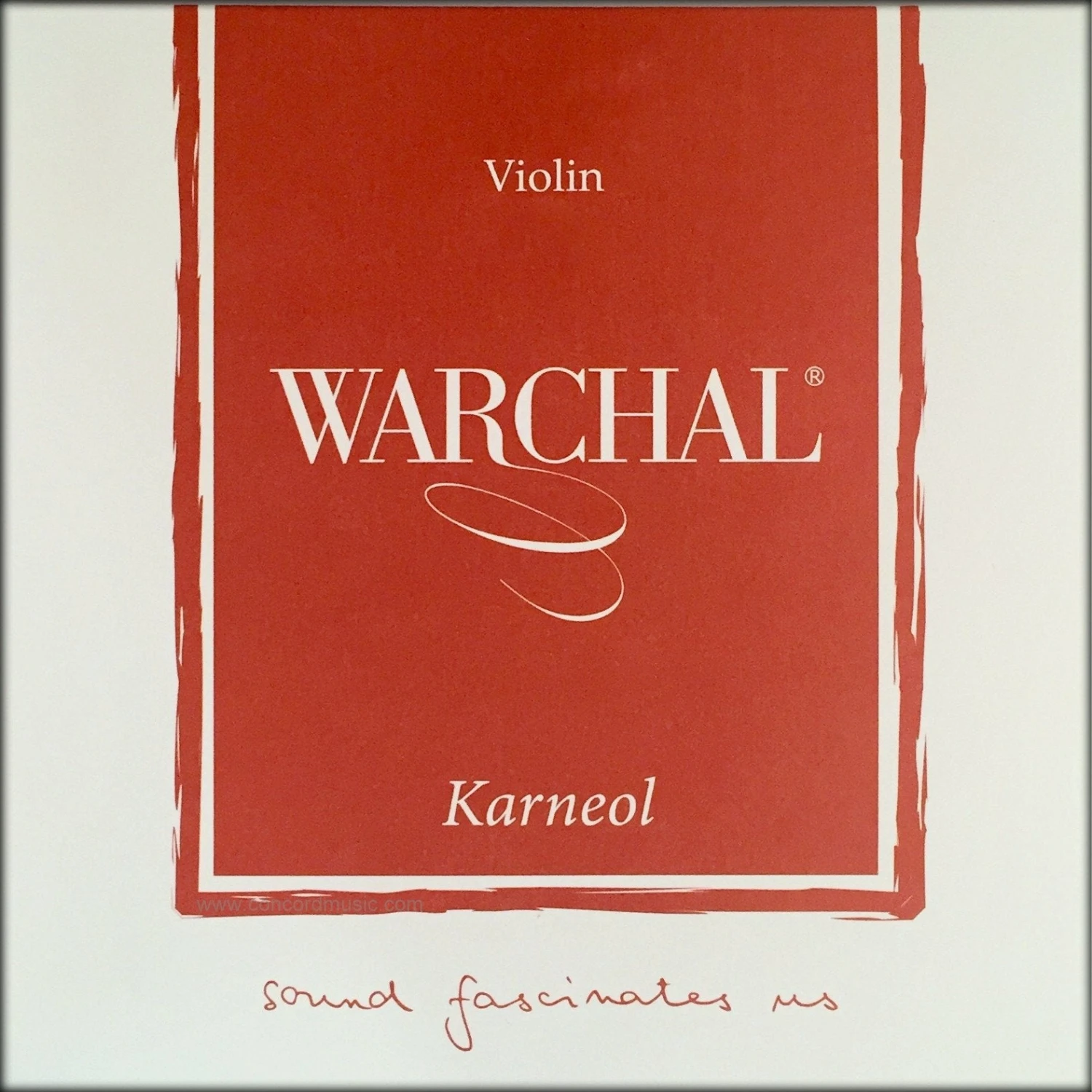 Warchal Karneol Synthetic Core Violin Strings - Premium Quality for Enhanced Sound 3 Warchal Karneol Violin Set, Synthetic Core Violin Strings