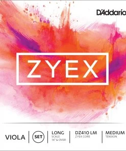 D'Addario Zyex Viola String Set Viola Strings