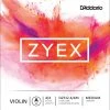 D'Addario Zyex A Violin String Violin Strings