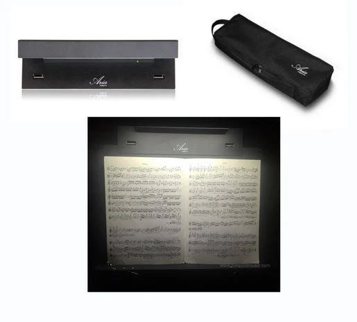 Aria Lights Aria Brio Music Stand Light with Carry Bag - Clearance Strings for Violin & Viola 3 Aria Lights Aria Brio Music Stand Light With Carry Bag Clearance Strings