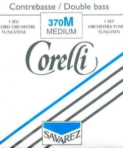 Savarez Corelli Ropecore Bass String Set 370M Bass Strings