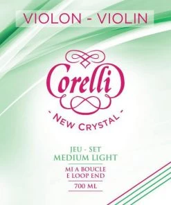 Savarez Corelli New Crystal Violin Set Violin Strings