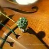 Luxitune Emerald Pavé Ball Fine Tuner Luxitune Tuners Violin