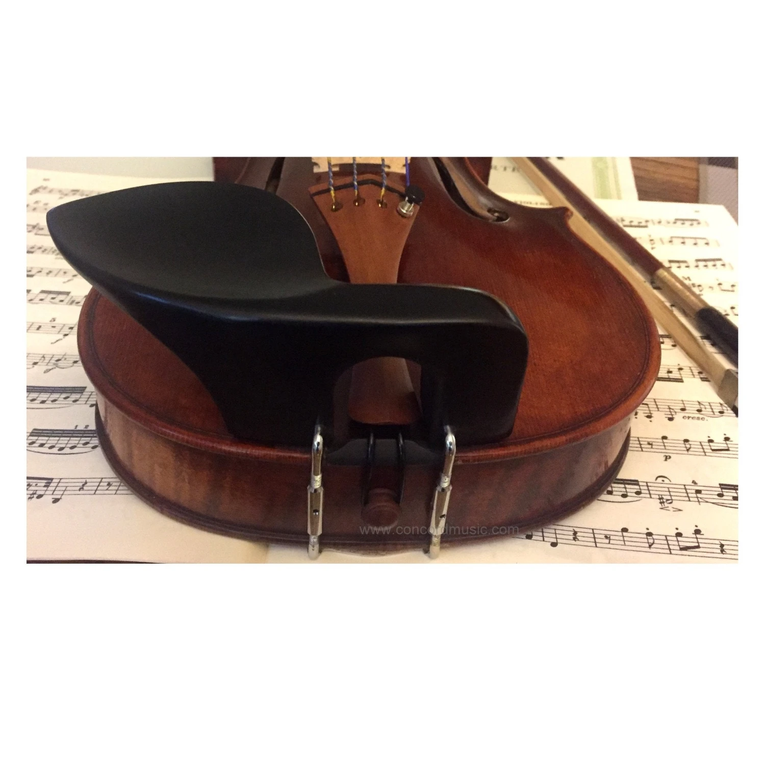 Unspecified Guarneri High Violin Chinrest - Premium Violin Accessory 3 Unspecified Guarneri High Violin Chinrest Chinrests Violin