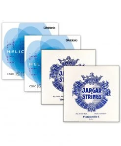 Multi-brand CELLO SET: JARGAR A And D With Helicore G & C