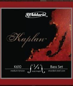 D'Addario Kaplan Bass E String-closeout Packaging
