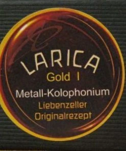Violin Rosin Larica Gold Metal Rosin