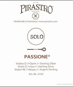 Pirastro Violin Strings Passione Solo Violin D String