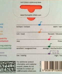 Thomastik Small Size Violin Strings Spirit Violin D String