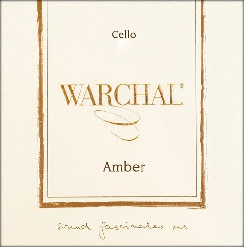 Warchal Amber Cello Set, Metal A - Premium Cello Strings for Rich Tone and Durability 3 Warchal Amber Cello Set, Metal A