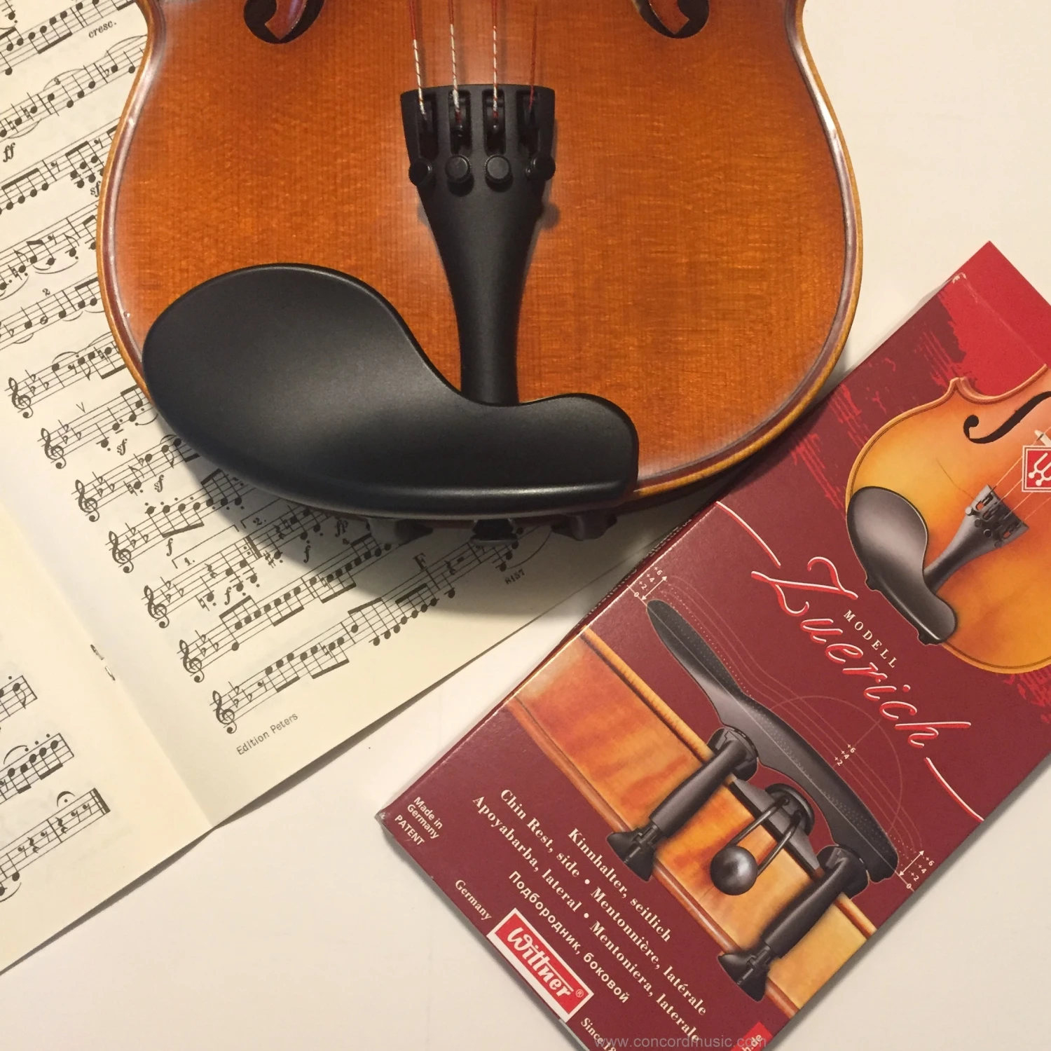 Wittner Zuerich Adjustable Violin Chinrest - Premium Fit for Comfort & Precision 3 Chinrests Violin Wittner Zuerich Adjustable Chinrest For Violin